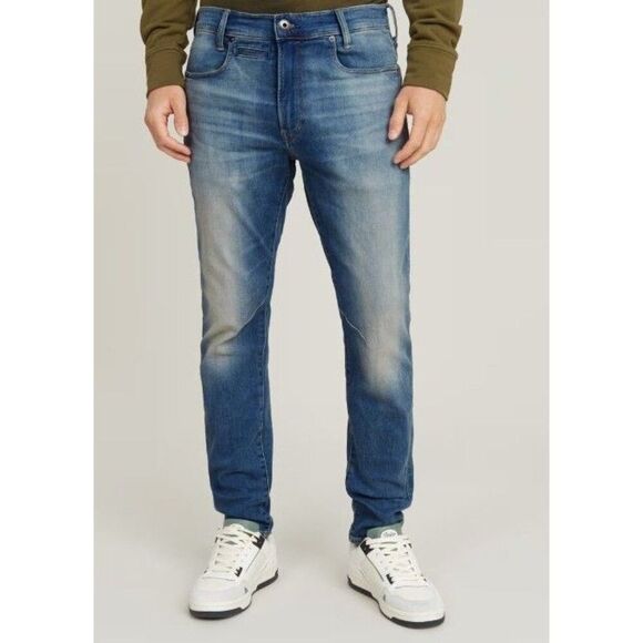 G-Star Raw Mens 33/34 D-Staq 3D Slim Fit Multipocketed Jeans - Picture 1 of 16